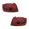 For Peugeot 407 4 Door Saloon 2004-4/2009 Rear Tail Lights Lamps Pair OS NS