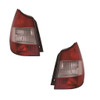 For Renault Scenic Mk2 3/2005-8/2006 Rear Tail Lights Lamps Clear Indicator Pair