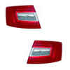 For Skoda Octavia Mk3 Hatchback 1/2013-On Rear Tail Lights Lamps Pair OS NS
