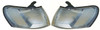 For Toyota Corolla 1992-6/1997 Clear Front Side Lamps Lights 1 Pair O/S &amp; N/S