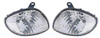 For Toyota Corolla 2/2000-3/2002 Clear Front Indicator Lights 1 Pair O/S &amp; N/S