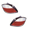 For Vauxhall Astra H Mk5 5 Door Hatchback 5/2004-6/2007 Rear Lights Pair OS NS