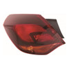 For Vauxhall Astra J Mk6 Hatch 1/2010-6/2016 Smoked &amp; Red Outer Rear Light NS