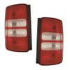 For VW Caddy Mk3 Van 2010-9/2015 Rear Lights Lamps Clear Tailgate Pair OS NS