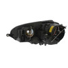 For VW Golf Mk5 10/2003-2009 Headlights Headlamps Black 1 Pair O/S &amp; N/S