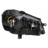 For VW Polo Gti 6/05-3/10 Headlight Black Inner W/Mtr Left Uk Passenger Side