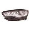 Front Left Headlight Headlamp Chrome Inner Motor H7 H15 For Audi A6 03.11-03.15