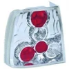 Back Rear Tail Lights Pair Set Clear Chrome VW Passat B5 96-00