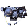RHD LHD Projector Headlights Pair Angel Eyes Clear Black BMW 3 Series E46 Saloon 98-01