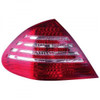 Back Rear Tail Lights Pair Set LED Clear Red White Mercedes W211 02-06