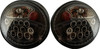Back Rear Tail Lights Pair Set LED Clear Black VW New Beetle 98-05
