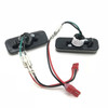 LED Pair Side Repeaters Indicator For Vauxhall Omega B Clear Smoke Set