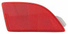 For Mazda 3 Mk2 Hatchback 5/2009-3/2014 Red Rear Bumper Reflector Right OS Side