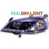 LHD Projector LED DRL Headlights Headlamp Pair Clear Black Vauxhall Astra G 97-04