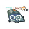 LHD Right Left OS NS CCFL Projector Headlights Pair Clear Black Suzuki Swift 05-10