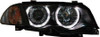 Projector Headlights LHD For BMW E46 Saloon Touring 98-01 Angel Eyes In