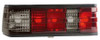 Back Rear Tail Lights Lamp Indicator Red-Black Pair For Mercedes W201 82-93