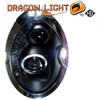 LHD Projector Headlights Pair LED Dragon DRL Lights Clear Black Mini R50 52 53 01-06