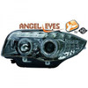 LHD Projector Headlights Pair Angel Eyes Clear Chrome BMW E81 E87 04-11