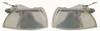 For Fiat Punto Mk1 1993-1999 Clear Front Indicator Lights 1 Pair O/S &amp; N/S