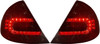Back Rear Tail Lights Lamps LED Smoke For Ford Mondeo Mk3 Saloon Hatch 00-05