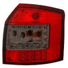 Back Rear Tail Lights LED In Red-Black For Audi A4 B6 Avant 09/01-10/04