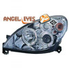 LHD Projector Headlights Pair Angel Eyes Clear Chrome Citroen Xsara 00-04