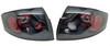 LHD Back Rear Tail Lights Pair Set Clear Black Audi TT Coupe Cabrio 98-06
