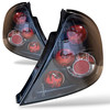 Back Rear Tail Lights Pair Set Clear Black Ford Mondeo Saloon 00-07