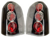 Back Rear Tail Lights Pair Set Clear Black Hyundai Tucson 04-10