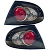 Back Rear Tail Lights Pair Set Clear Black Mazda 323 F Typ:BA 94-98