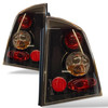 Back Rear Tail Lights Pair Set Clear Black Vauxhall Astra G Coupe Saloon 97-04