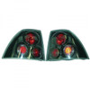 Back Rear Tail Lights Pair Set Clear Black Vauxhall Vectra B 95-98
