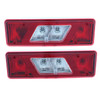 Pair Rear Tail Lights Clear Indicator For Ford Transit Chassis Cab 03.14-On