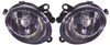 For Audi A6 Mk2 Includes Allroad 6/2004-2008 Front Fog Lights Lamps Pair OS NS