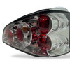 Back Rear Tail Lights Pair Set Clear Chrome Peugeot 106 95-05