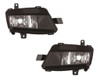 Pair Right OS Left NS Side Fog Lights H11 For VW Golf Mk7 Hatch 10.12-On