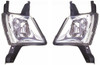 For Peugeot 407 4 Door &amp; Sw Estate 2004-2011 Front Fog Lights Lamps Pair OS NS