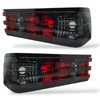 Back Rear Tail Lights Pair Set Clear Red Grey Mercedes-Benz W201 82-93