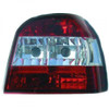 Back Rear Tail Lights Pair Set Clear Red White VW Golf III 91-97