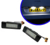 For Mercedes Sprinter W906 06- white Number Licence Plate Units 18 LED pair