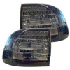 Back Rear Tail Lights Pair Set LED Black for Porsche Cayenne 2003-07