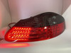 Back Rear Tail Lights Pair Set LED Clear Red Black Porsche Boxster 96-04