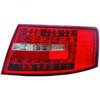 Back Rear Tail Lights Pair Set LED Clear Red White Audi A6 Typ 4F2 4F5 04-08