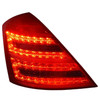 Back rear tail lights LED for Mercedes W221 (05-09) red smoked dynamic indicator