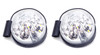 For Land Rover Defender Series 88 90 109 110 White LED Side Lamps Lights Upgrade