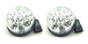 For Land Rover Defender Series 88 90 109 110 Amber LED Clear Front Indicators