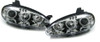 For Mazda Mx-5 01-05 Angel Eye Chrome Headlights Lighting Lamp Replacement Part