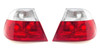 Back Rear Tail Lights Pair Set White Red BMW 3 Series E46 Coupe 99-03