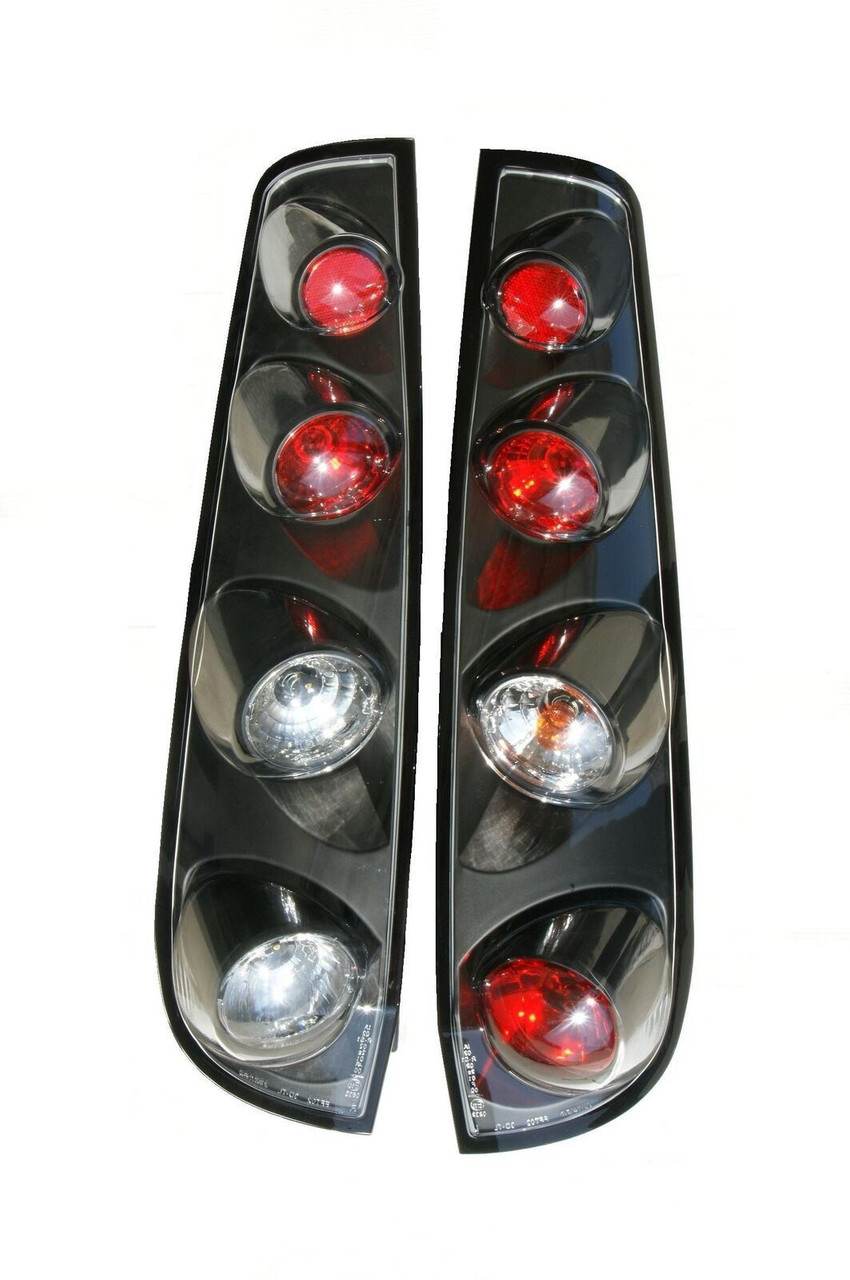 Ford Fiesta Mk6 3 Door 02-05 Black For Lexus Back Rear Tail Lights Lamp